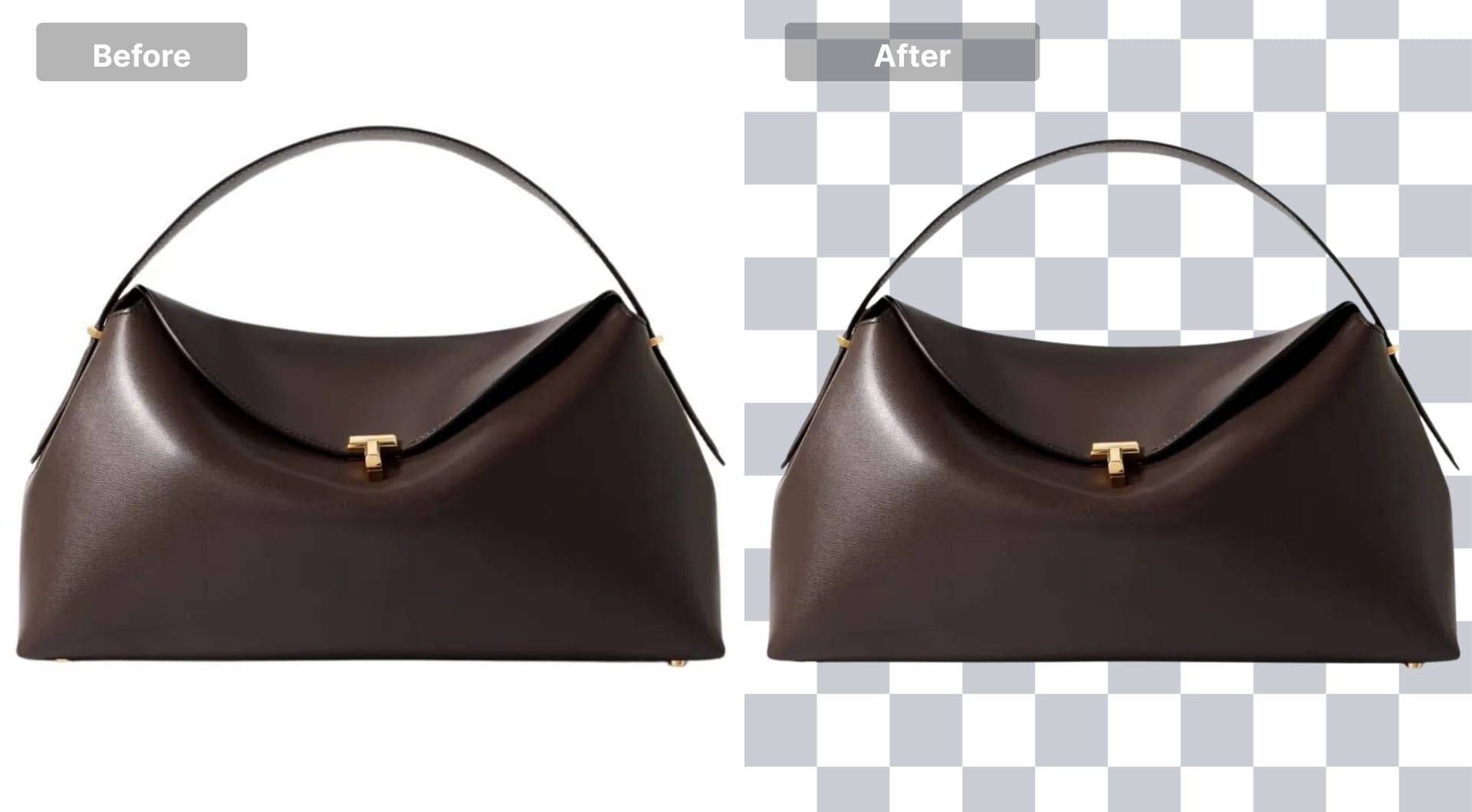 Comparison of the input and transparent PNG version