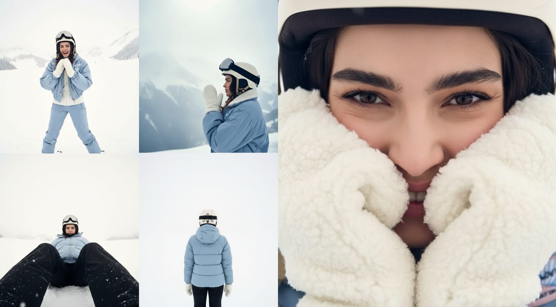 Examples of images generated with Chat Editor with different angles