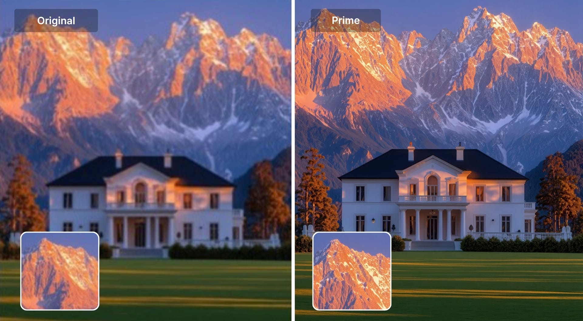 LetsEnhance's HD converter sharpens the image