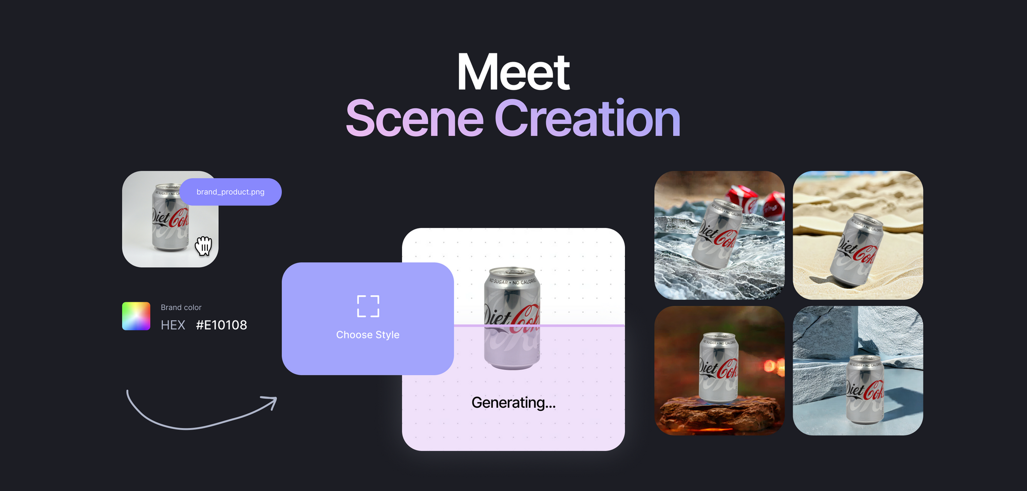 Meet Scene Creation: Turn Plain Product Photos into Beautiful Visual Assets with AI