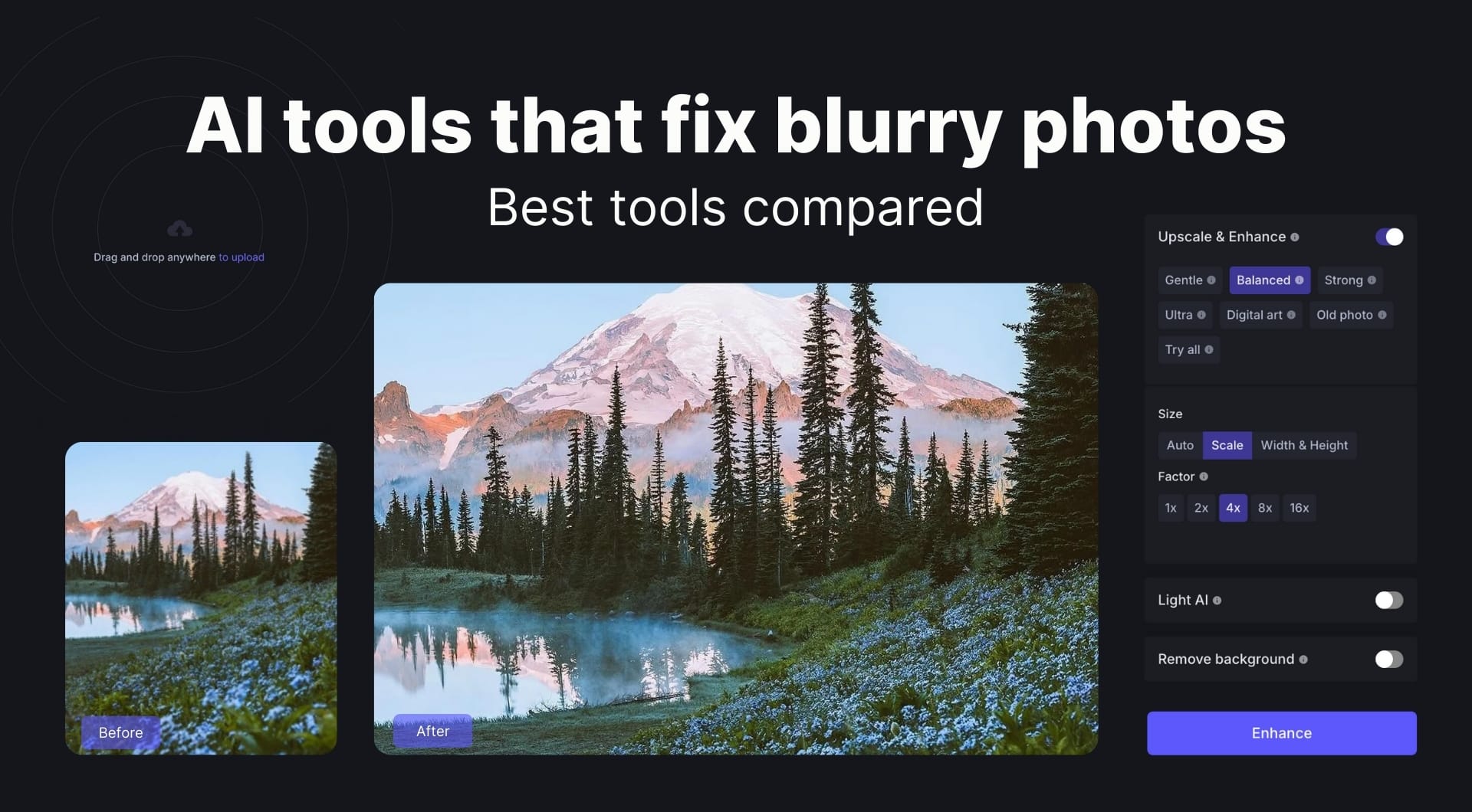 Top AI tools for high-quality image enhancement: 2025 guide