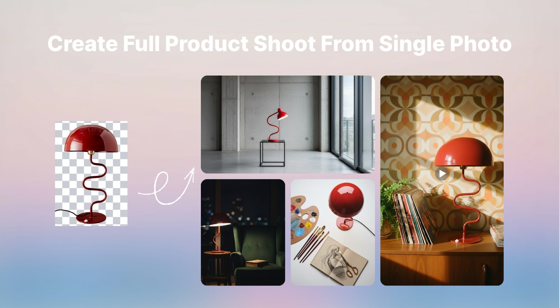 Turn any image into a full set of photos and animations: Step-by-step guide