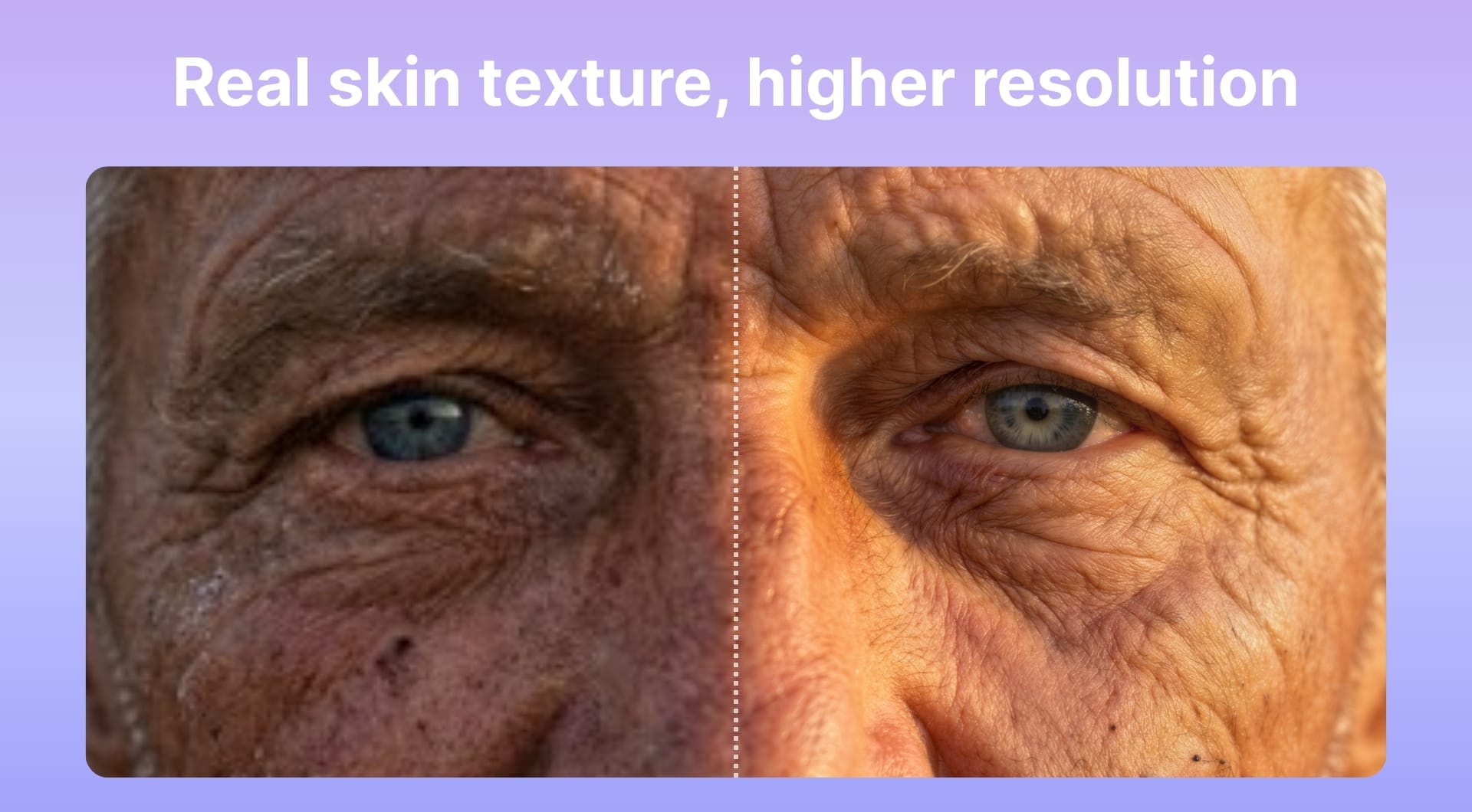 How to enhance portraits without losing natural skin texture