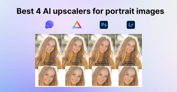 Best 4 AI upscalers for portrait images: 2025 guide