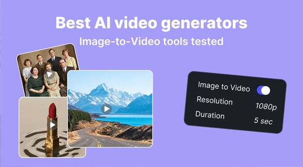 Image-to-Video AI: We tested top models for realism, speed, and motion