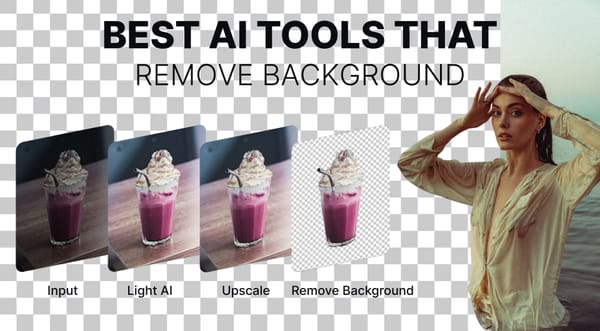 Best AI background remover tools for product photos, design, and APIs