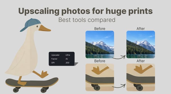 7 best upscalers for posters and large prints