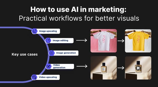 How to use AI in marketing for 2026: Practical workflows for better visuals