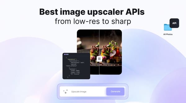 Best image upscaler APIs for product teams in 2026
