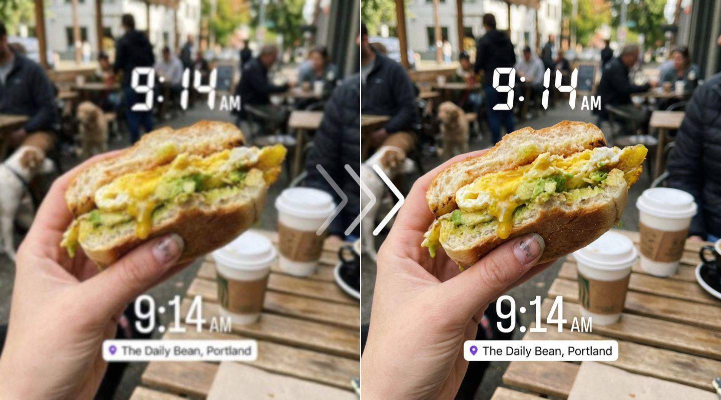 Image before processing with LetsEnhance