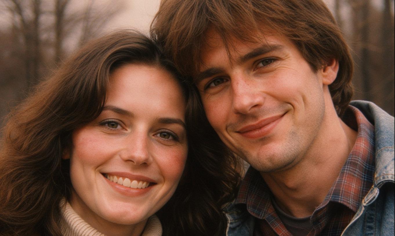 Same portrait after AI depixelation with sharp edges and recovered facial detail